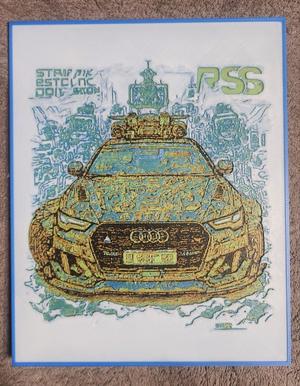 Audi RS6 Cyberpunk - HueForge