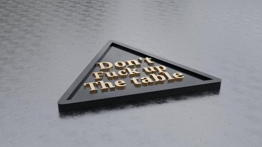 Do Not F*ck Up The Table (Coaster For Drinks) Bundle
