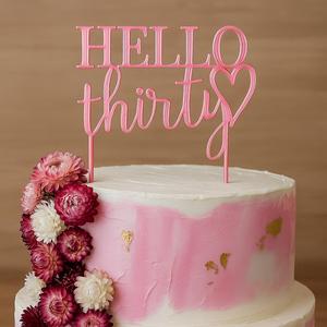 Cake topper