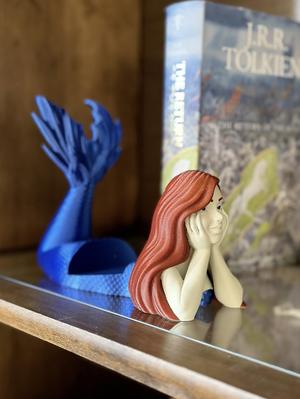 Mermaid Book/Tablet Display: Support- Free