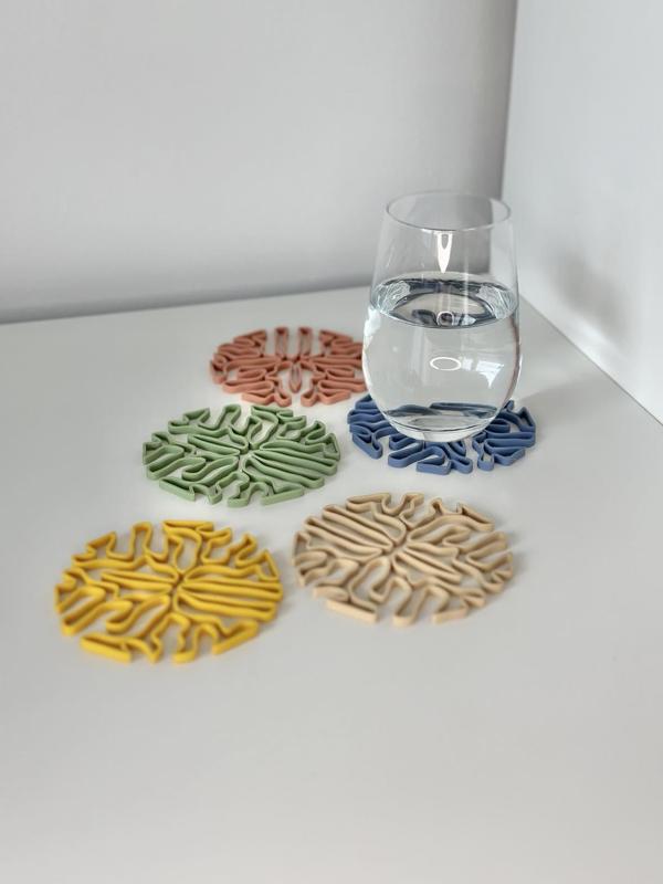 WALNUT coasters