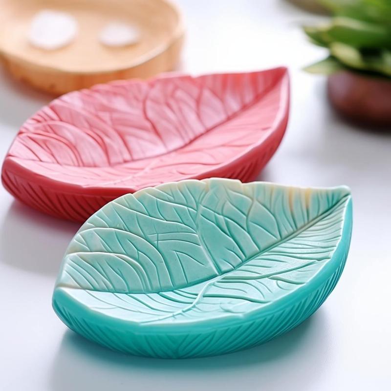 Leaf Soap Dish – Nature-Inspired Elegance