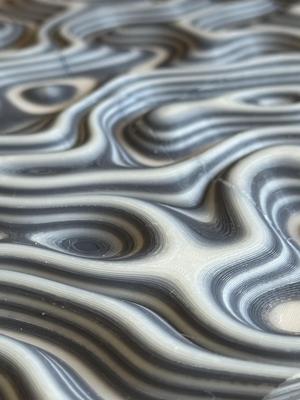 Abstract Topography Panels