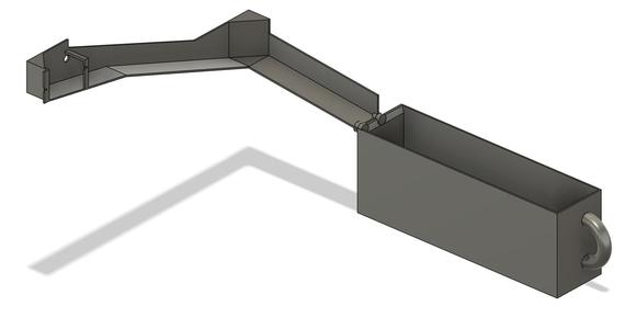 Qidi Plus 4 Poop Chute & Bin