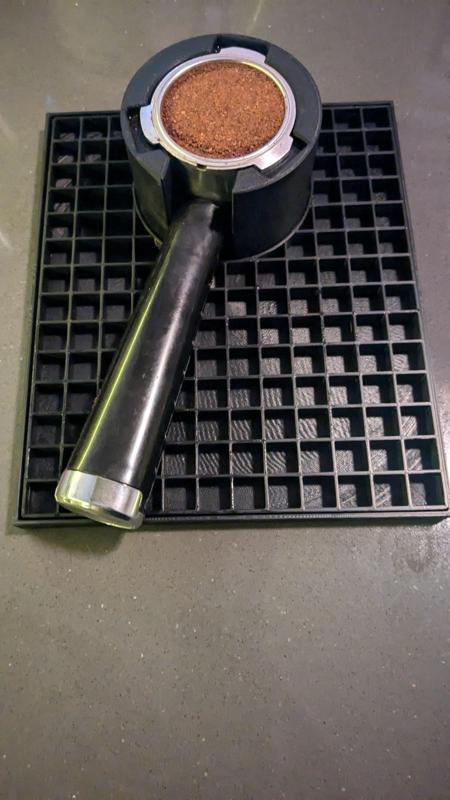 51mm espresso portafilter loading station