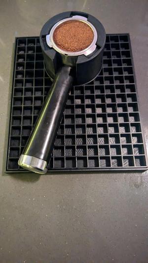 51mm espresso portafilter loading station