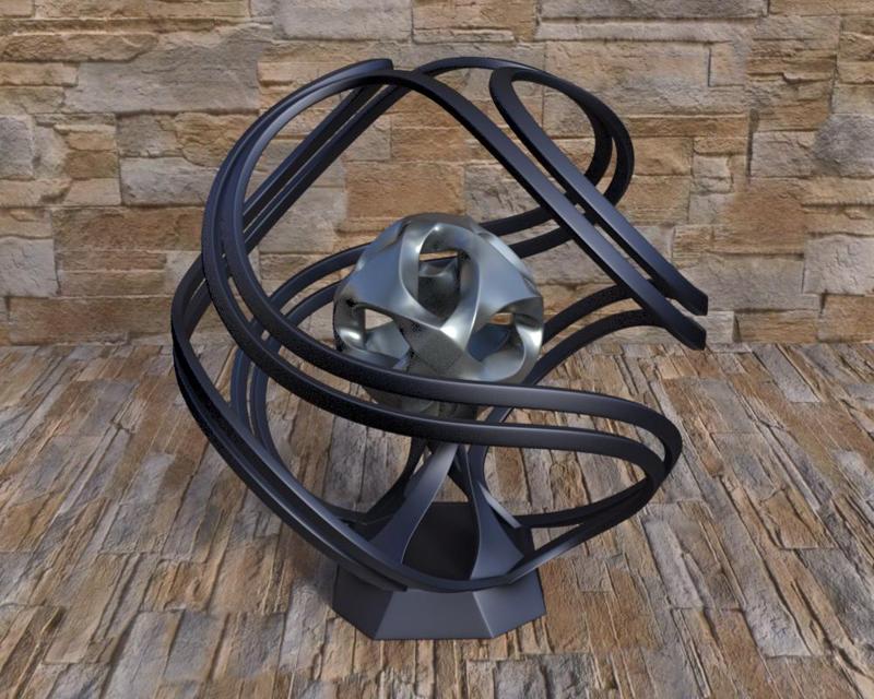 2024 3DPI Awards- Abstract Design Trophy