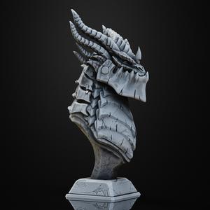 Deathwing Bust (Pre-Supported)