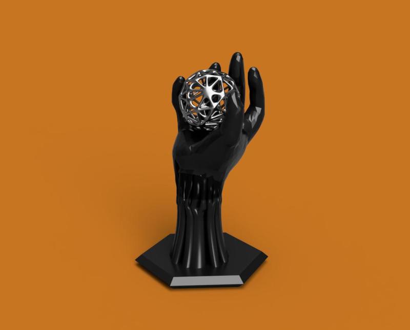 Human Hand Made Up of Tree Supports 3D Printing Industry Award 2024