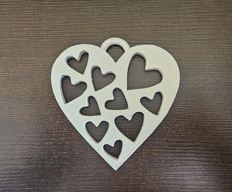Valentine's Day heart decoration