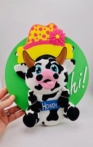 Modular Magnetic Cow Sign