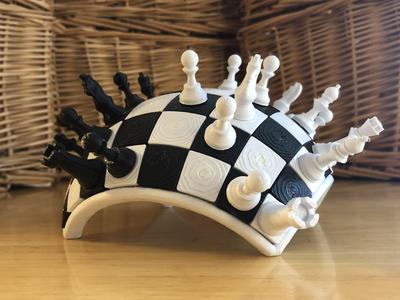 Spherical Chess Board