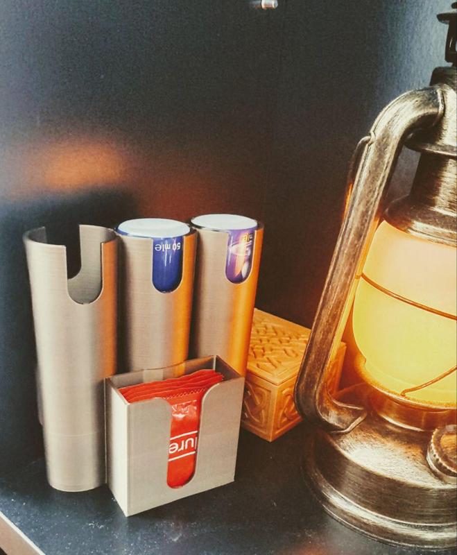 Durex lube and condom holder