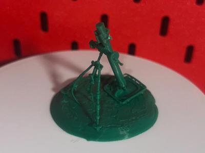 WW2 Toy Soldier Mortars
