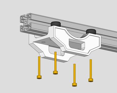 Sliding Gantry for 4040 Extrusion