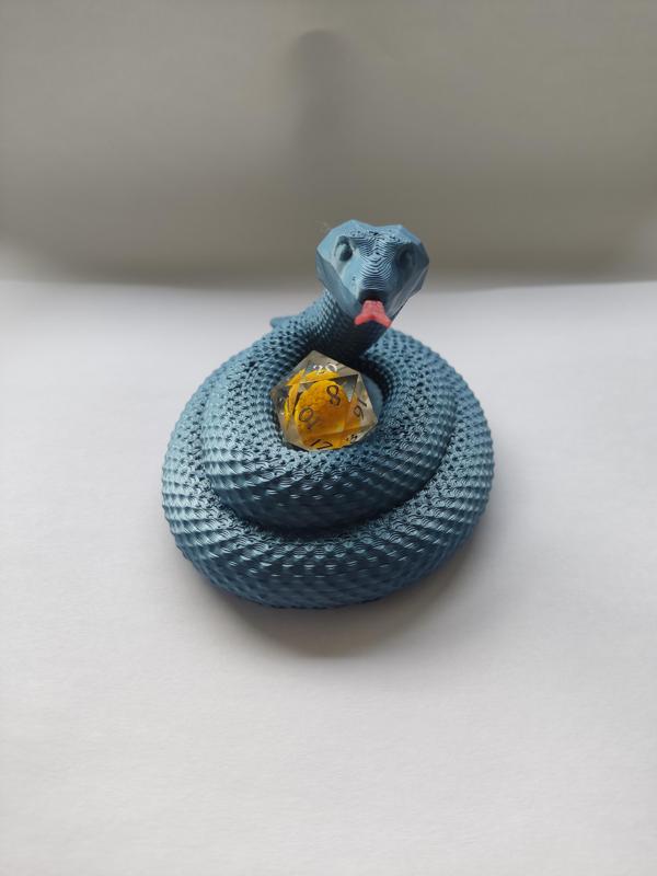 Dice Holder Snake with removable tongue