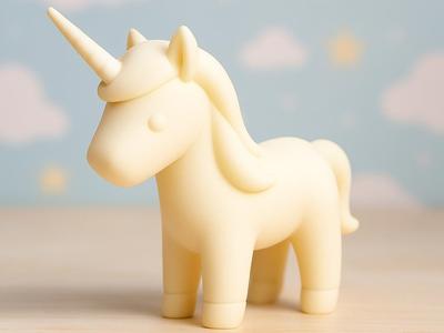 Minimalist Unicorn Sculpture No 2