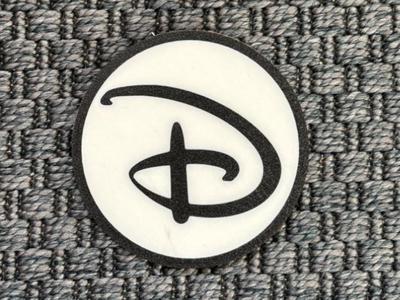 Disney "D" Logo Coaster