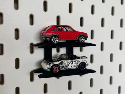 IKEA Skadis (SKÅDIS) Hot Wheels Display Stand/Hanger