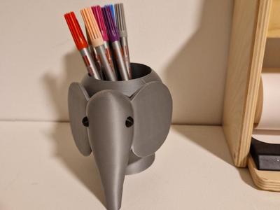 Elephant Pencil Holder