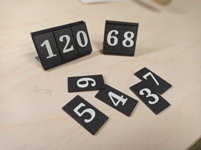 Vyměnitelné cenovky / variable pricetag