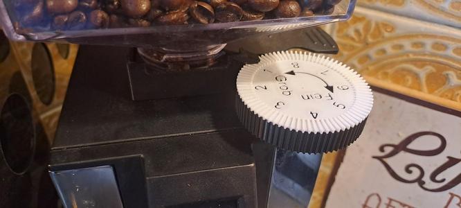 Eureka Mignon Setting Knob with scale