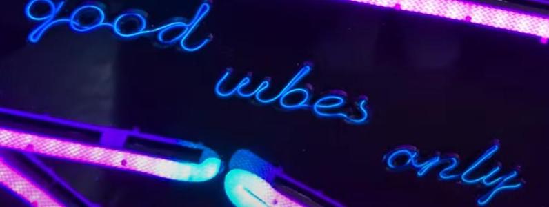 Good Vibes Only EL Wire