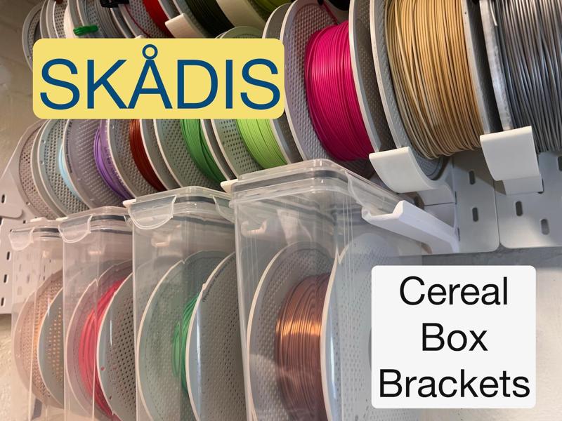 SKÅDIS Cereal Box Brackets