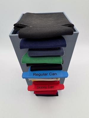 Can Coozie Divider Label