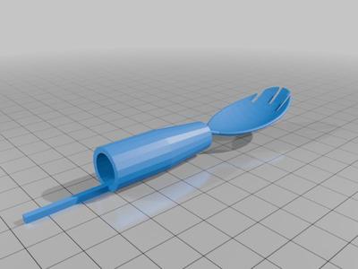 spork for bic pen cap