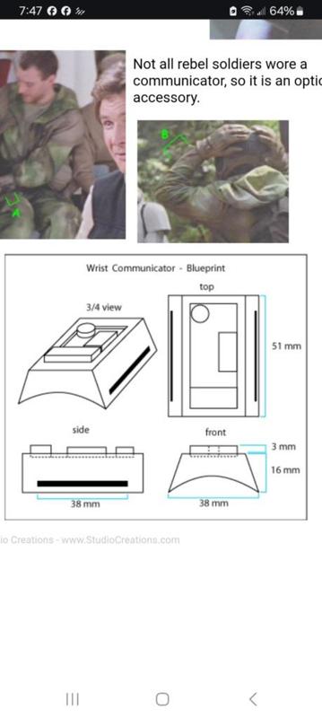 Rebel Wrist Communicator
