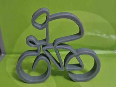 3D art bicycle
