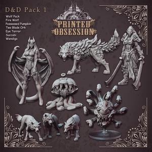 Ultimate D&D Collection 1 - 8 stls included.