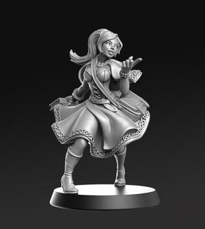 Elisa - Wizard Apprentice - 32mm - DnD