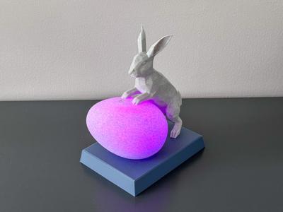 Easter Bunny Lamp