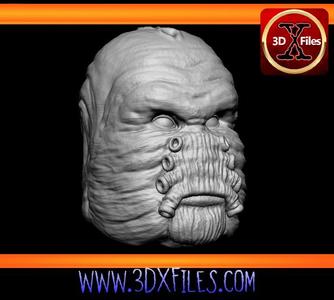 Star wars Head sculpt - Skrilling - Black Series - Hottoys - 1:12 and 1:6 Scale- Action Figure