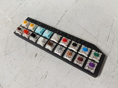 GMMK Switch Sample Pack - Holder