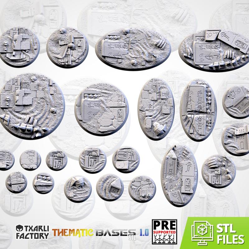 Egyptian Bases (Round)