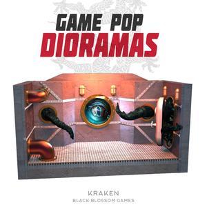 DRM006 Kraken Diorama :: Game Pop Dioramas :: Black Blossom Games
