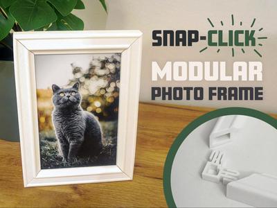 Snap-Click Photo Frame - Modern Minimal