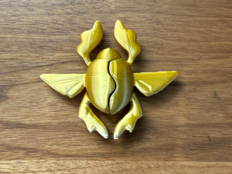 Golden Scarab Beetle from Aladdin