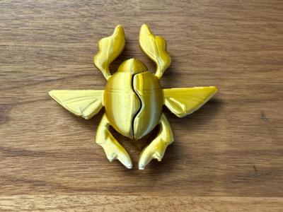 Golden Scarab Beetle from Aladdin