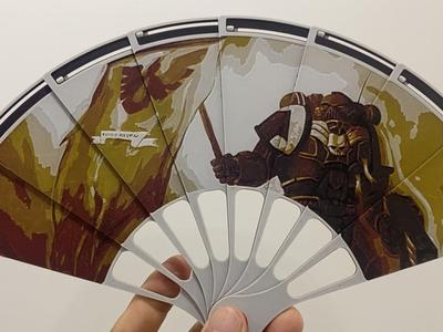 Warhammer 40K Folding Fan
