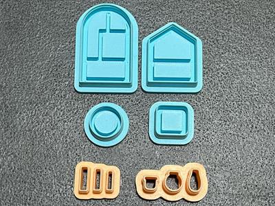 Book Shelf - Polymer Clay Cutters