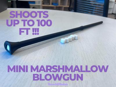 Mini Marshmallow Blow Gun
