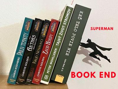Superman Book End Book Holder