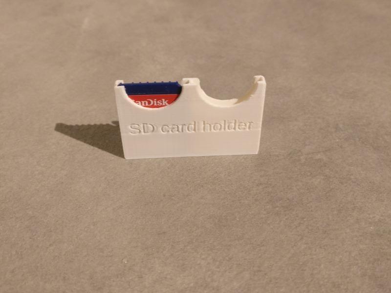 customizable SD card holder (micro, mini and standard)