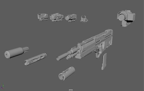 DMR [Halo 5] (CUSTOMIZABLE)