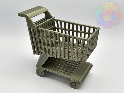Tiny Shopping Cart (print-in-place)