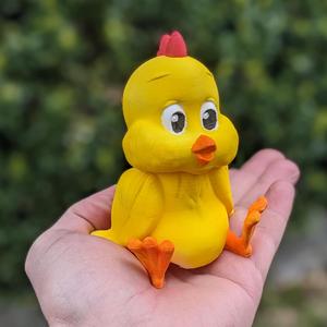 Cute Cartoon Easter Chick No. 2